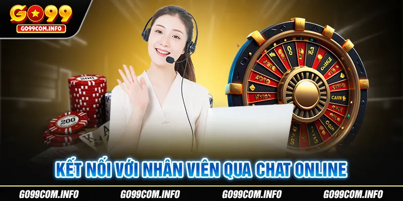 Cách kết nối tới nhân viên hỗ trợ qua chat live