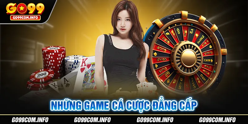 Nhiều tựa game sòng bài đẳng cấp được đơn vị phát hành